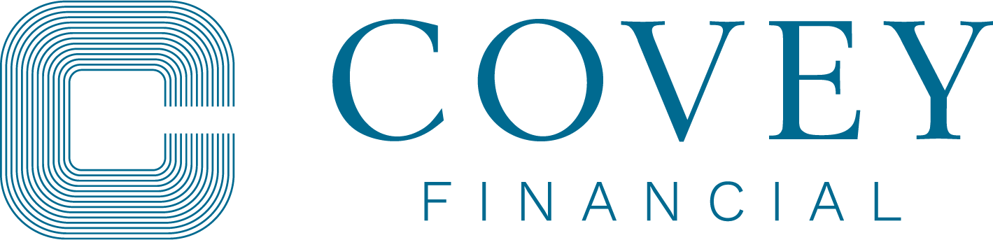 Covey Fin Financial Logo Logo