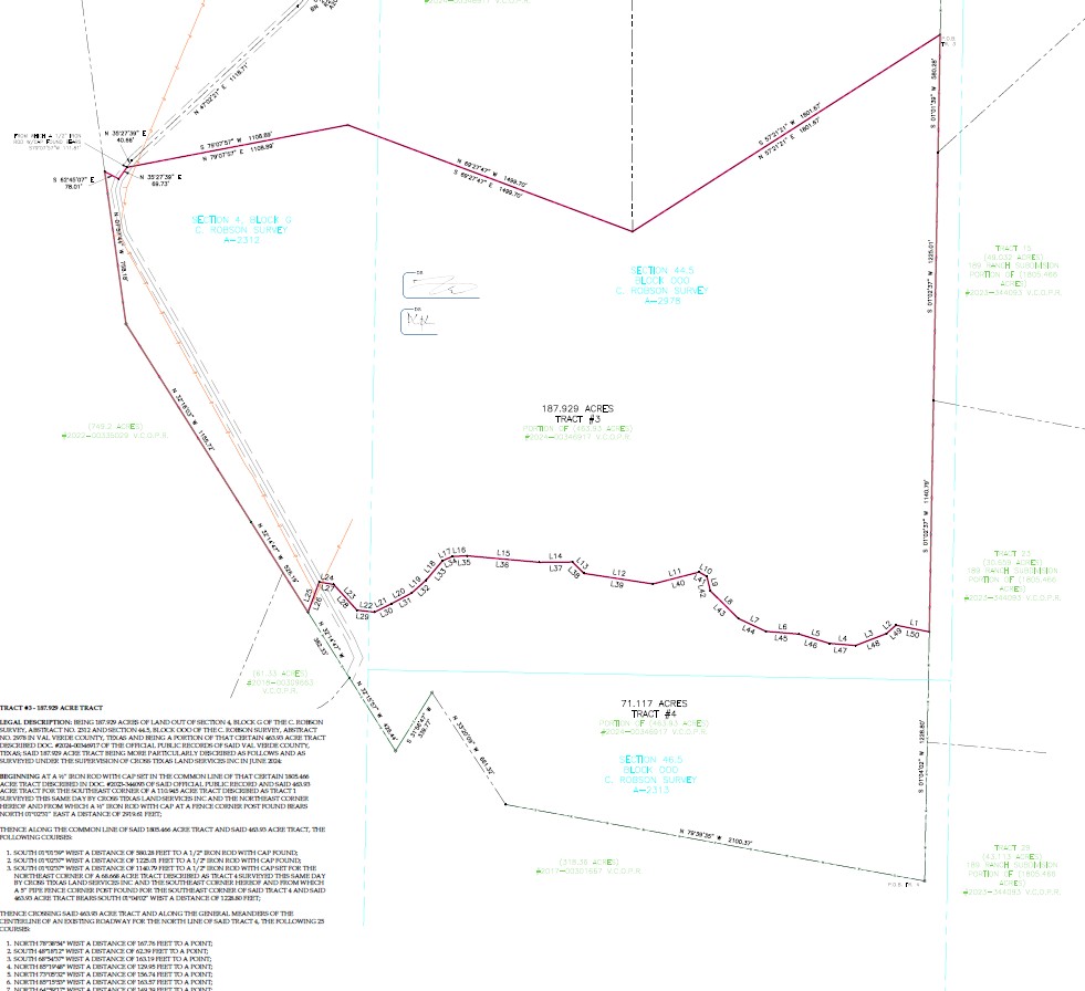 463 Ranch Headquarters Plat Survey Gallery Image
