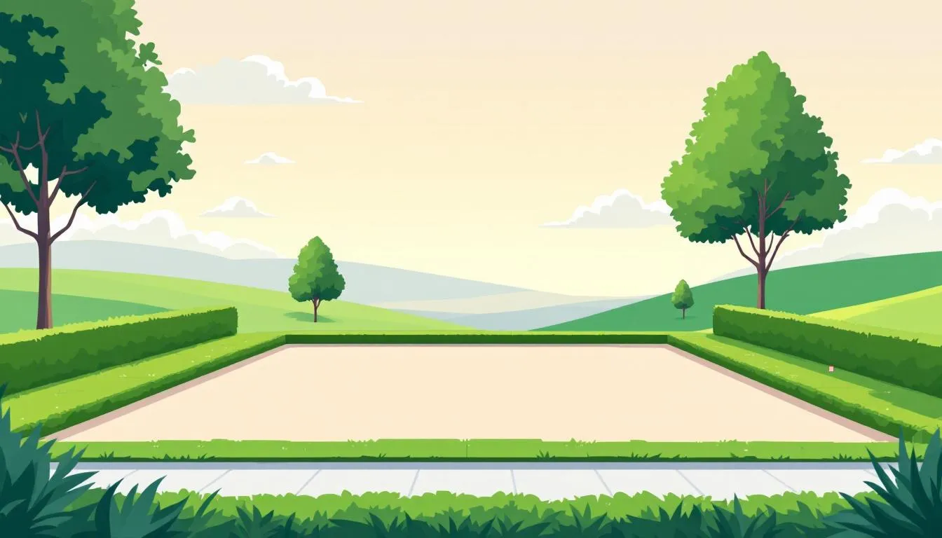 Preparing land for sale with maintenance activities.