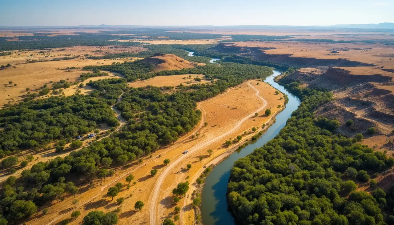 Showcasing unique features of Texas land properties, including diverse landscapes.