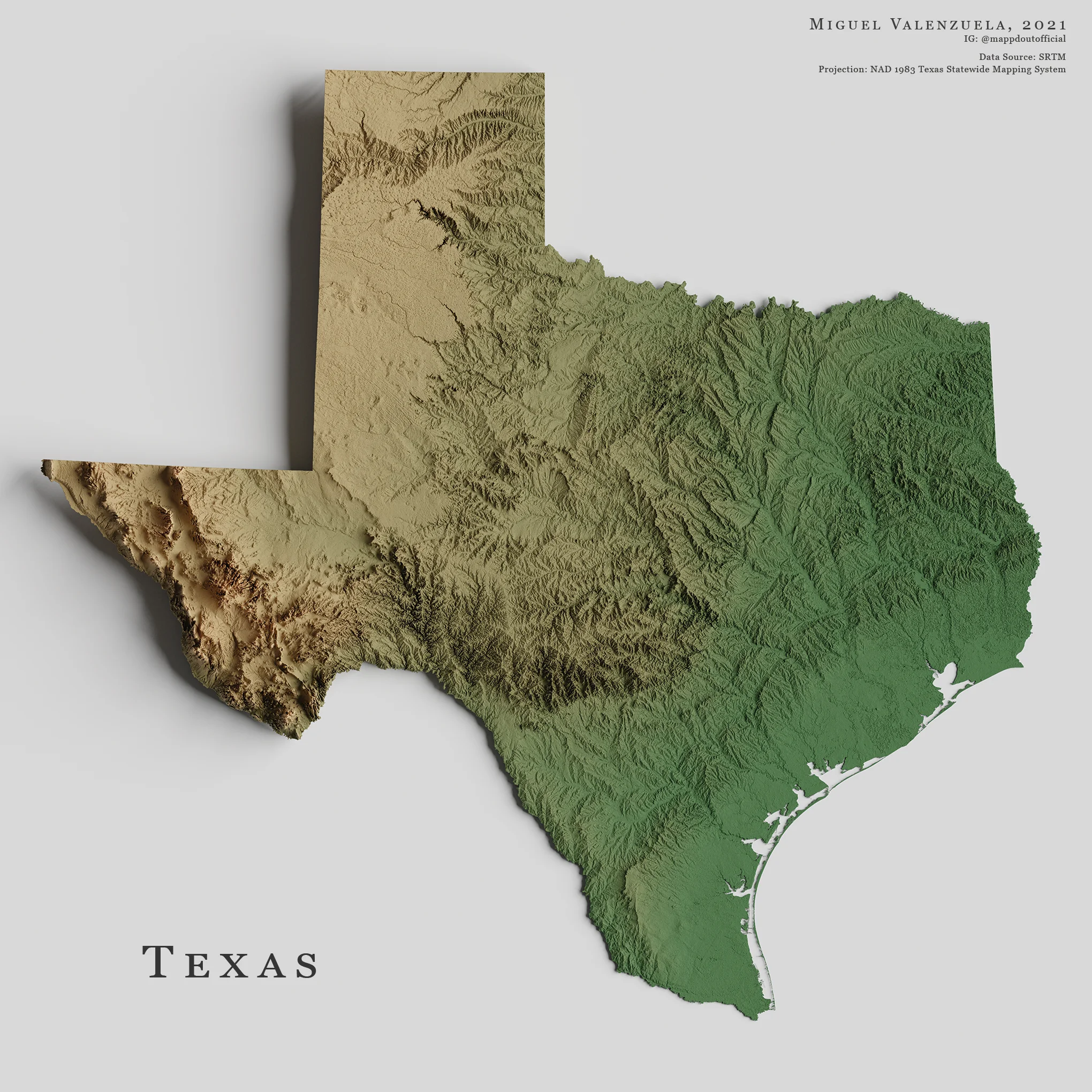 Texas Topography